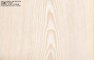 Κατασκευασμένος έπιπλα ξύλινος καπλαμάς που τεμαχίζεται/άσπρα δρύινα φύλλα καπλαμάδων