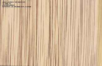 Κατασκευαστικές κατασκευασμένες επιτροπές τοίχων καπλαμάδων Zebrano ξύλινες τεχνητές