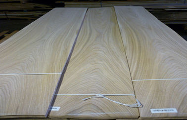 Άσπρο δρύινο ξύλο καπλαμάδων που ξυλεπενδύει, φυσικός διακοσμητικός καπλαμάς περικοπών κορωνών