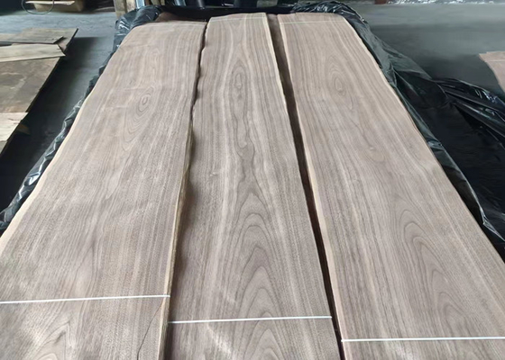 Πάχος 0.45mm επίπεδο περικοπών φύλλο καπλαμάδων ξύλων καρυδιάς ξύλινο για το κοντραπλακέ