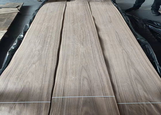 Πάχος 0.45mm επίπεδο περικοπών φύλλο καπλαμάδων ξύλων καρυδιάς ξύλινο για το κοντραπλακέ