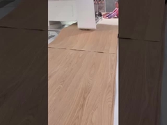 Φυσικό τεμαχισμένο καφέ ελμικό στέμμα κοπή ταιριάζοντας φύλλο ελαστικού για πλακέτο