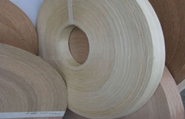 Φυσικός ξύλινος καπλαμάς ζώνης ακρών για MDF, πάχος 0.3mm - 3.5mm