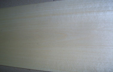 Τεμαχισμένος καπλαμάς ξύλου σημύδων περικοπών άσπρος Prefinished με το πάχος 0.5mm
