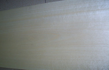 Τεμαχισμένος καπλαμάς ξύλου σημύδων περικοπών άσπρος Prefinished με το πάχος 0.5mm