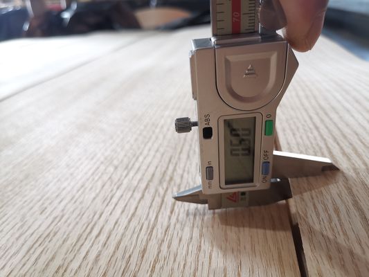 Προσαρμογή Πάχους Κόκκινου Δρυός Καπλαμά Ιδανικό για Φυσικές Λύσεις Δαπέδων από Ξύλο