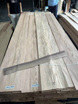 Unfinished Finish Oak Veneer Sheets with High Durability and Straight Grain Pattern