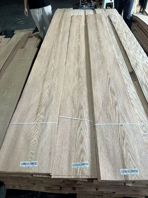 Unfinished Finish Oak Veneer Sheets with High Durability and Straight Grain Pattern