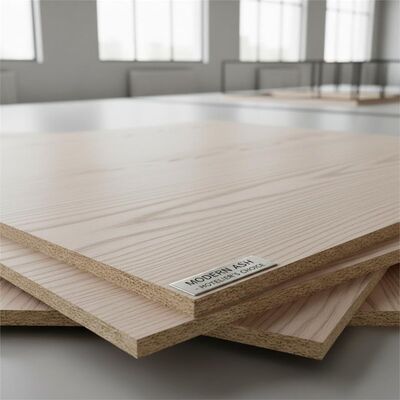 Modern Ash Wood Veneer MDF Sheets Tailored for 3 to 5 Star Hotel Furniture Manufacturing Offering and Attractive Surface