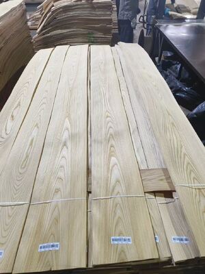 Brown Elm Crown Cut Veneer with 0.5mm Thickness for Hotel Decoration and Furniture