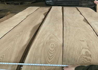 0.5mm τεμαχισμένο λευκών κορωνών φύλλο καπλαμάδων περικοπών ξύλινο για την πόρτα