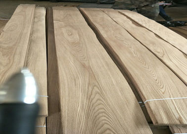 0.5mm τεμαχισμένο λευκών κορωνών φύλλο καπλαμάδων περικοπών ξύλινο για την πόρτα
