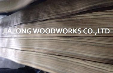 Τεμαχισμένο Teak περικοπών φυσικό αφρικανικό τετάρτων φύλλο καπλαμάδων περικοπών ξύλινο για τα έπιπλα